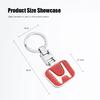 Car Emblem Keychain styling Key Ring Accessories For Honda Civic Fit Jazz Accord Pilot CRV Odyssey Passport City Shuttle HRV Vez CB0