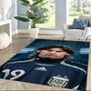 Messi 41 Floor Mat Design for Playrooms Game Room Study room Living Rooms Anti-slip Rug Anime Office Decor