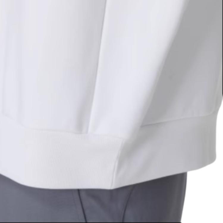 Under Armour Узор логотипа круглый вырез свитер спортивный длинный рукав толстовка унисекс толстовка белая 24600305-100