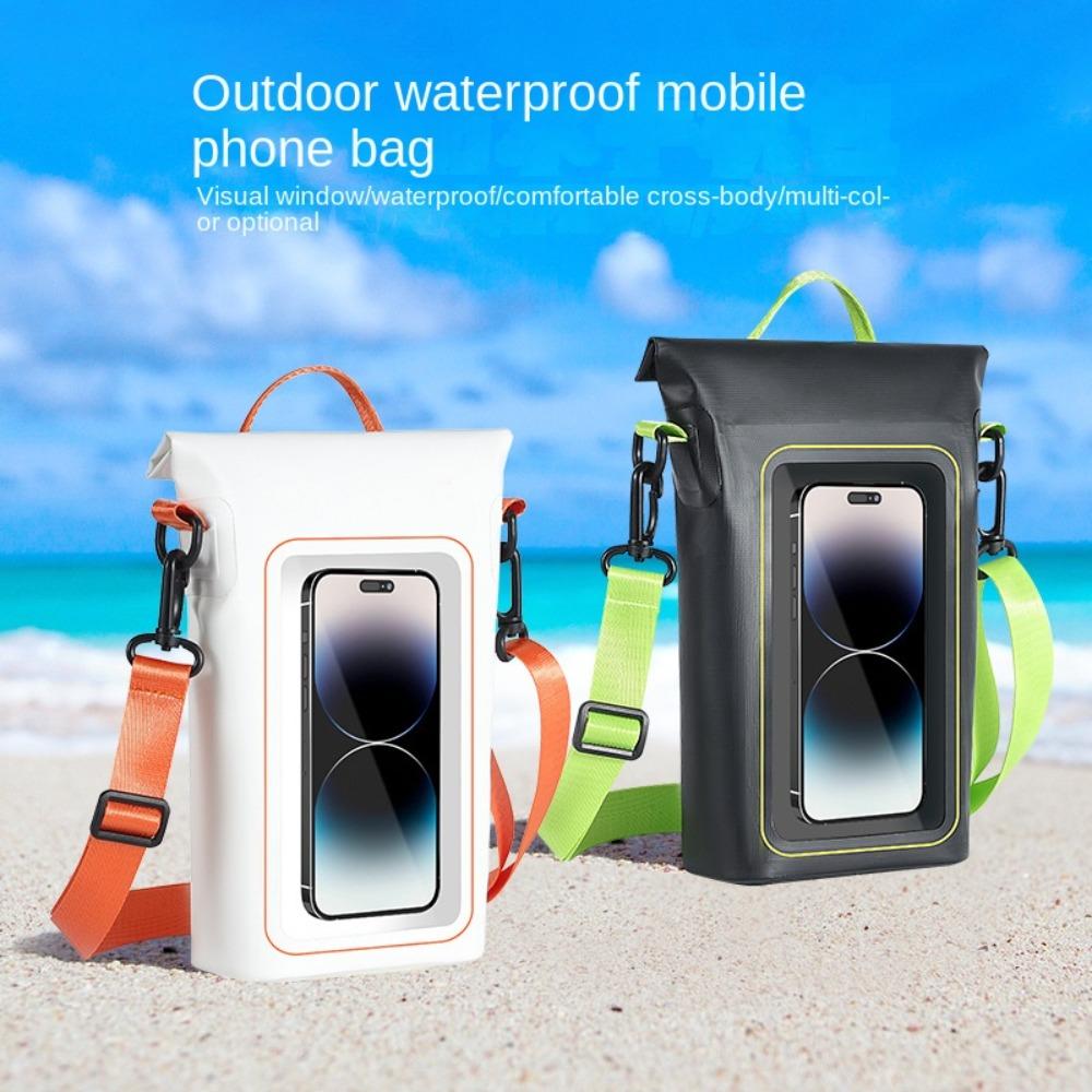 with Neck Lanyard Waterproof Phone Bag PVC Mobile Phone Storage Bag  Water Sports