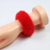 Fashion Luxury 2 Fluffy Pieces Child Girl Fluffy Furry Scrunchies Hair Scrunchies Bands Ring Ponytail Holder Hairwear Hair Decoration