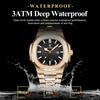 POEDAGAR Luxury Business Men Clock Luminous Waterproof Stainless Steel Man Wristwatch Date Creative Sports Quartz Men's Watches