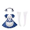 Azone International D.C Divine 112 Picconeemo R ТИП-G [Набор одежды горничной] Синий x Белый Кукольный наряд масштаба 1:12