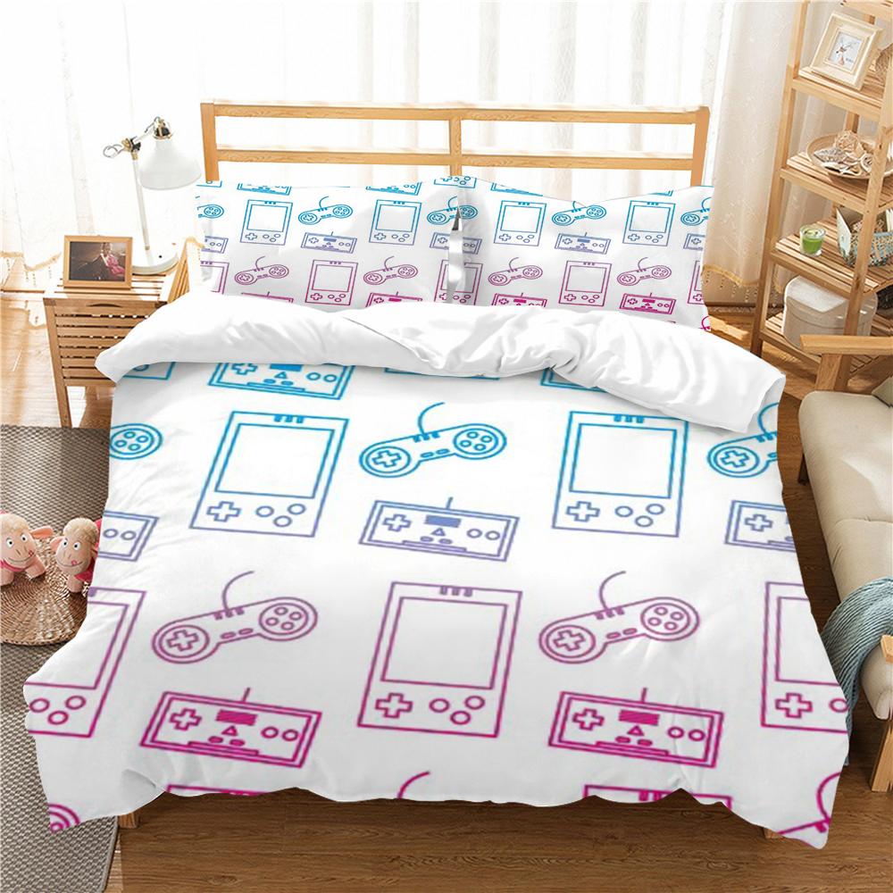3D Cool Gamepad Bed Set Quilt Covers Comfortable Duvet Cover Home Bedroom Decor Hot Sale Bedding Cover Set
