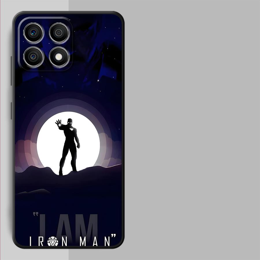Чехол для телефона Funda для Honor Magic5Lite 8X X5b X7 70 X9a X6 X8 90 200 400 Lite Марвел Железный Человек Арт