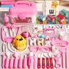 Simulation Doctor Set For Kids Pretend Play Girls Role-playing Games Accessorie Medical Kit Nurse Tools Toys For Children Gift