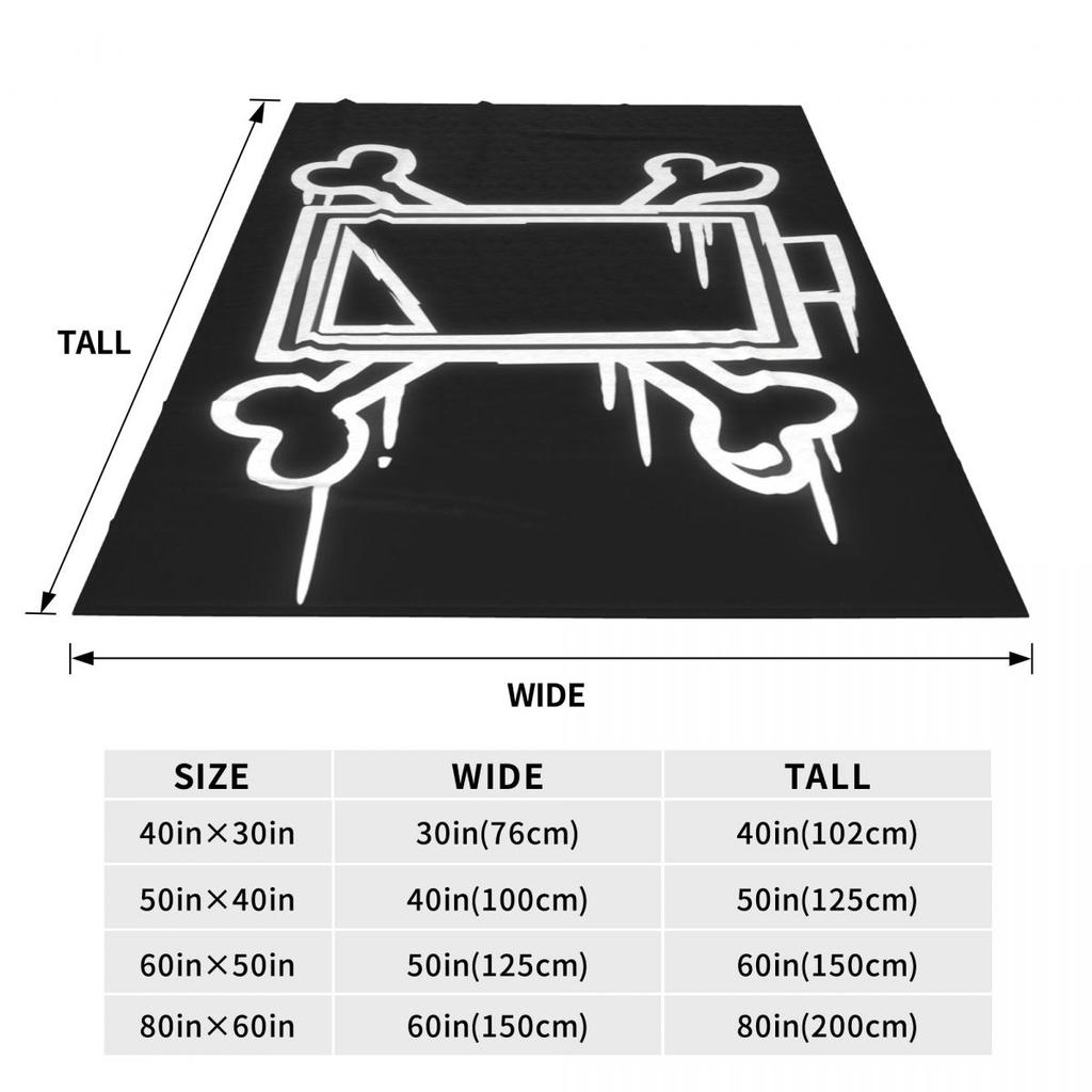 Robot Murder Drones V Uzi Flannel Blanket Soft Durable Throw Blanket for Couch Bed Airplane Travel Comfortable Bedspread