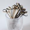 100pcs Bar Tool Bamboo Knot Party Decoration Fruit Forks Household Bamboo Knot Skewers