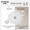 ROMON Мужская деловая рубашка с длинным рукавом из 100% хлопка DP, не мнущаяся