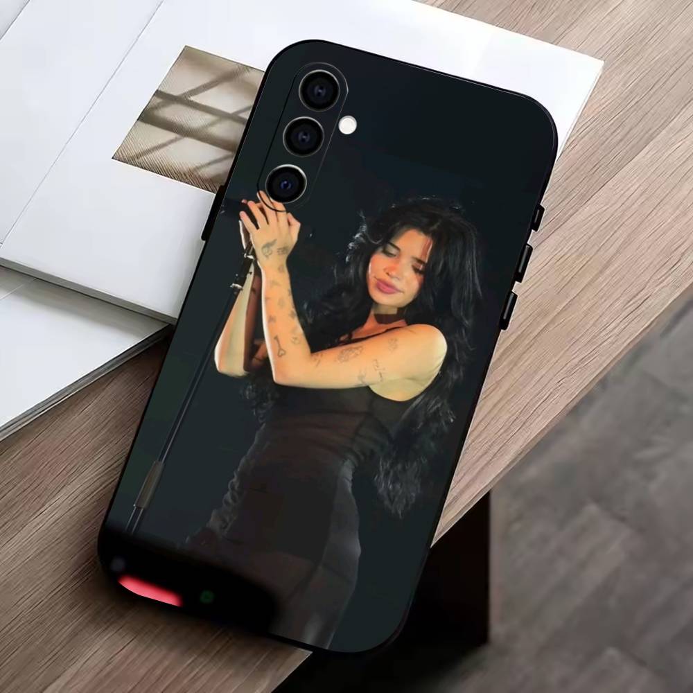 Чехол для телефона Pop-Nessa Barrett для Samsung Galaxy A73, A72, A71, A70, A53, A52, A51, Другие Мягкий черный чехол