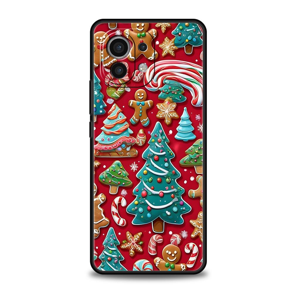 Чехол для телефона на Новый год и Рождество для Xiaomi Mi 17 Pro Max 15 14 13 12 11 Ultra 15T 14T 13T 12T 11T Pro Lite Мягкий ТПУ корпус