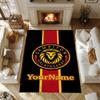Galatasaray 275 Customize Text Area Rug Perfect for Entryway Kitchen Foyer Game Room Anti-slip Rug Office home decor