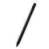 ELECOM Touch Pen Stylus Pen with Smartphones Magnetic Replaceable Tip Touch Black [Compatible iPad/iPhone/Android & Tablets] Attachment, Type-C