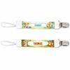 Planetee Lot De 2 Attaches Tétine Pour Thomas Animaux Mignons - Attache Sucette Personnalisée Bébé Garçon Cadeau Naissance