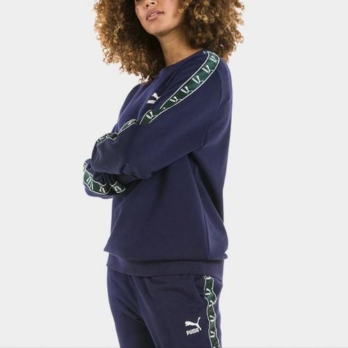 Puma Свитшот с круглым вырезом для пар, синий 579713-02