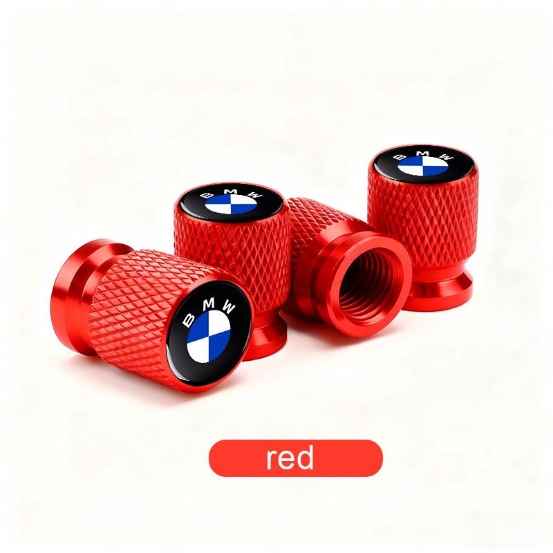 AAACH1 Car Wheel Tire Valve Caps Tyre Stem Covers Airdust Waterproof For BMW E61 E81 E87 1 2 3 4 5 6 7 Series X1 X3 X4 X5 X6 F20 E90