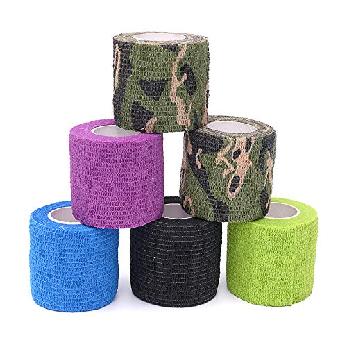 AVA Когезивный бинт magic tattoo grip cover 5см набор 6 шт смешанные цвета