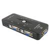 4 порта USB 2.0 KVM-переключатель Мышь/клавиатура/принтер/видеомонитор VGA 1920x1440