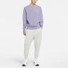 Nike Спортивная одежда, пуловер с круглым вырезом и логотипом, мужские топы, туманно-фиолетовый DA0022-588