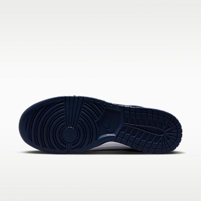 Nike Dunk Low Белый Полуночно-синий