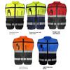 High-Visibility Reflective Safety Vest for Traffic and Construction Workers