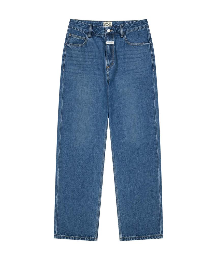 Malittepeulangsowajeobeo Новые джинсы M Slim Straight Синие