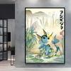 Canvas Artwork Painting Pokemon Pikachu Picture Home Decor Classic Character Images Spray Painting Home Decor Holiday Gift