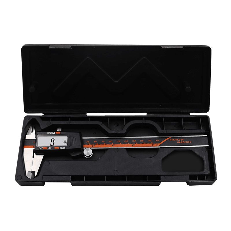 Штангенциркуль из нержавеющей стали с цифровым дисплеем, фракция 150 мм, мм дюймов, высокоточный штангенциркуль из нержавеющей стали с ЖК-дисплеем