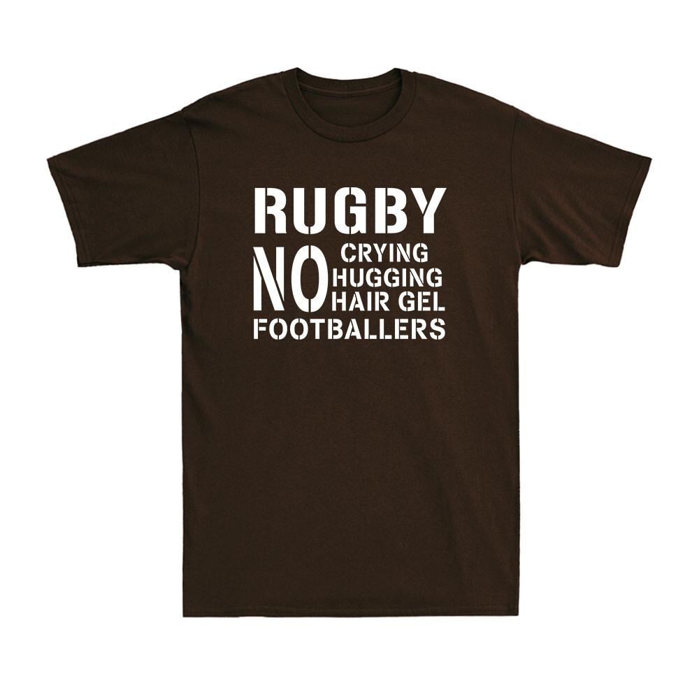 Rugby Sports Game Slogan Funny Saying Rude Joke Gift Unisex's Cotton T-Shirt