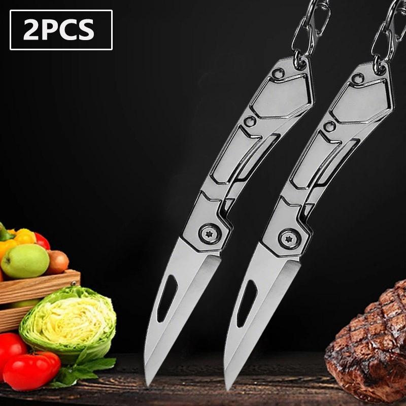 Складной нож WXCOO Мясницкий Многофункциональный Кухонная утварь Мясницкий нож Резак для BBQ Нож для фруктов Карманный нож Кухонные аксессуары