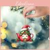 Kettle Cute Cartoon Pattern Acrylic Pendant For Christmas And Car Decoration