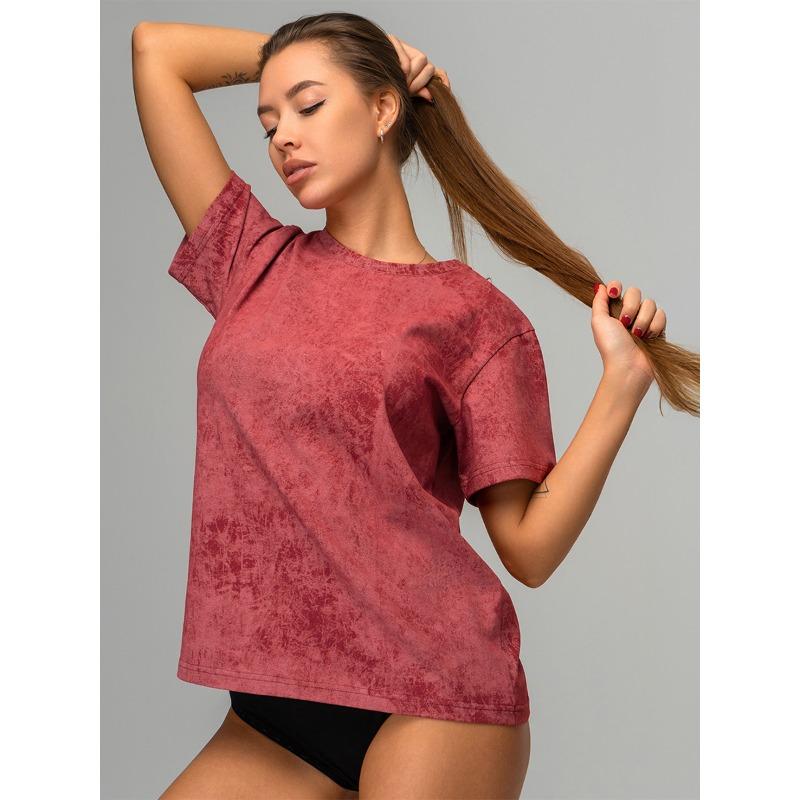 Летняя футболка с круглым вырезом и короткими рукавами с леопардовым принтом 3D, модная повседневная спортивная одежда