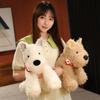 Cute Puppy Comfortable Doll Sleeping Pillow Plush Toy Dog Doll Doll Birthday Gift for Men and Women