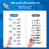 1pcs Teaching Stamp Math Problems Design Fill In The Blank Roller Reusable Student Digital Stamper Within 100 Math Practice