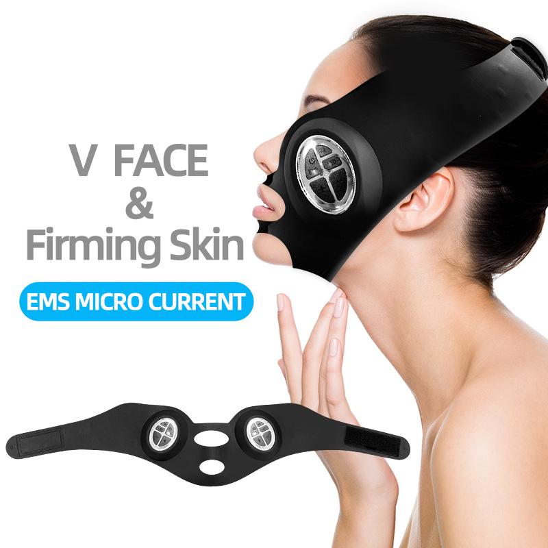 Маска-массажер для лица LED EMS Lifting & Tightening V-Face