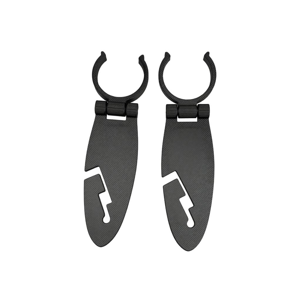 Kayak Paddle Holder Clips Adjustable Paddle Lock for Kayak Canoe Accessories Paddle Storage and Transport Secure Paddle Fastening