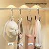 Hat Hook Hanger, Dormitory Duck Tongue Baseball Cap Storage Wonder, Home Anti-slip and Traceless Silk Scarf Hanger Storage Rack