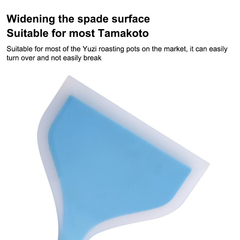 Силиконовый шпатель Инструмент с антипригарным покрытием Лопатка Кухонная утварь Тамагояки Лопатка для омлетов Сковорода с антипригарным покрытием Лопатки Еда Домашняя кулинария