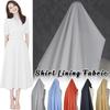 Cotton Poplin Fabric Wrinkle-Resistant Pure Color for Diy Sewing Shirt Dress Clothing Curtain Quilt Home Textile Tablecloth