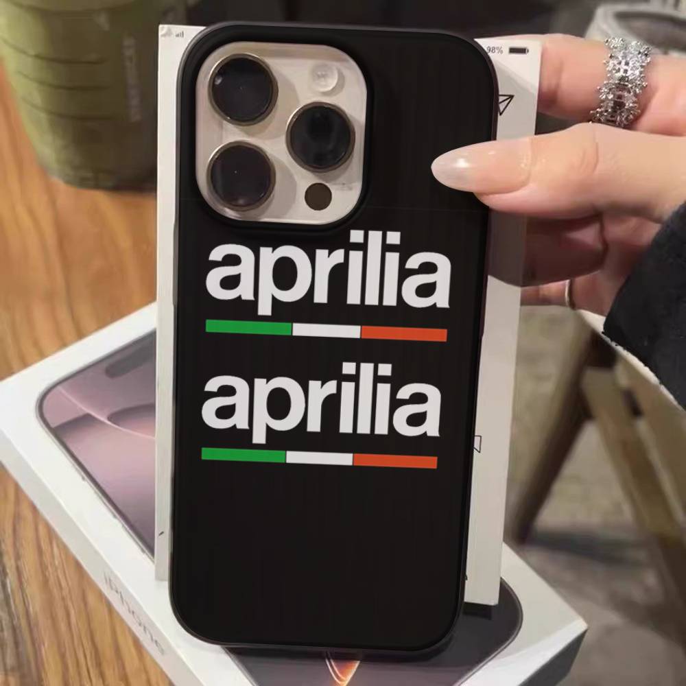 Cool A-Aprilia Racing For IPhone 15 16 17 14 13 12 11 Pro Max 16E 16 Plus 17 Air Corrugated Shockproof Phone Cover