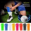 1Pair Football Shields Soccer Shin Guards Kits For Children Man Protective Gear Breathable Plastic Safety Shin Pads 5 Colors