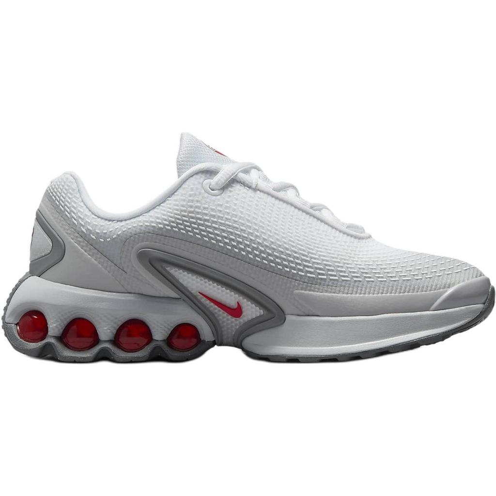 Nike Air Max Dn Дышащая поддержка Дышащая поддержка Низкие детские кроссовки для бега Серый Белый Детские HQ4873-002