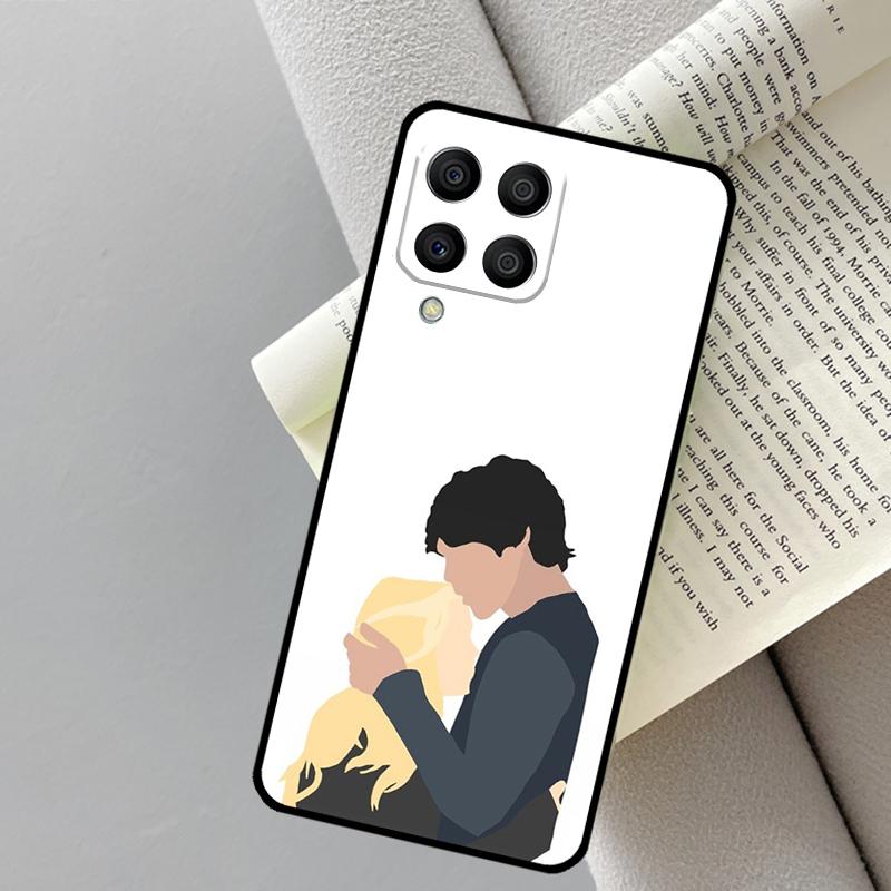 Чехол для Samsung Galaxy M06 M16 M12 M55 M15 M35 M14 M34 M54 M11 M21 M31 M13 M33 M53 M32 M52 с принтом 100 телешоу
