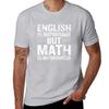 English Is Important But Math Is Importanter Funny TShirt korean fashion shirts graphic shirts Unisex graphic