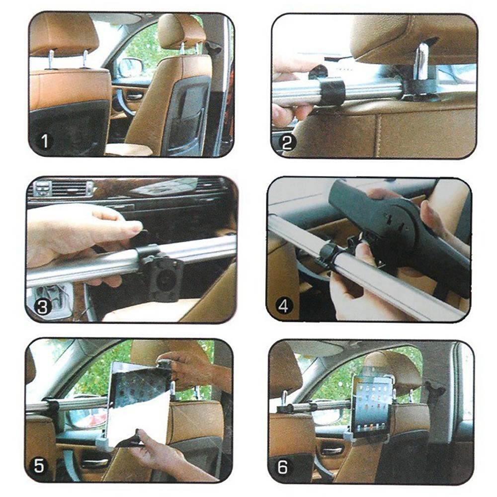 Для 7-11 дюймов Универсальный для Ipad Xiaomi Samsung Автомобильный держатель на заднее сиденье держатель для планшета ПК Авто сиденье автомобиля держатель для планшета на подголовник