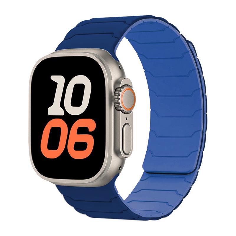 Apple iWatch S1098 Силиконовый Магнитный Спортивный Ремешок S7654 S321SE