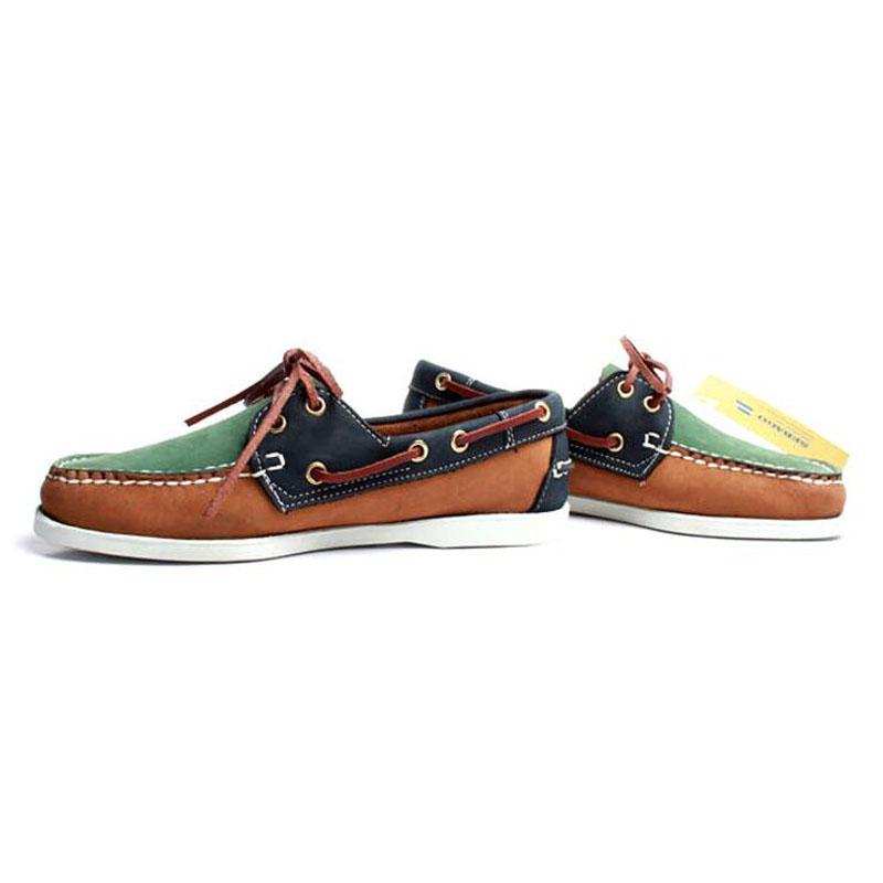 Весенняя однотонная мужская обувь Boat Shoes, модные мокасины из натуральной кожи, повседневная обувь на шнуровке, мужская удобная обувь Lazy Shoes 2022A016