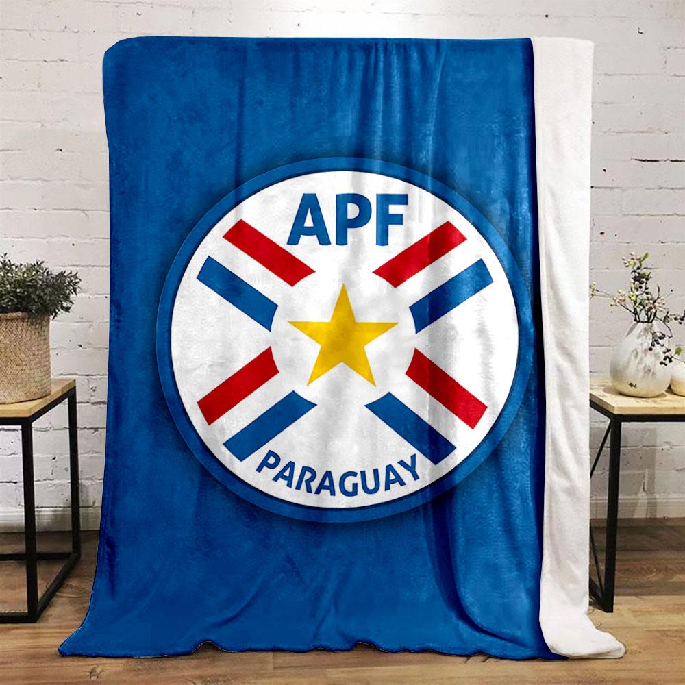 Paraguay APF Logo Blanket for all seasons blanket lunch break throw gift