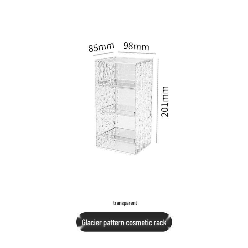 Настенный перфорированный ящик для хранения в ванной комнате с откидным зеркалом и пыленепроницаемым держателем для ватных палочек.
