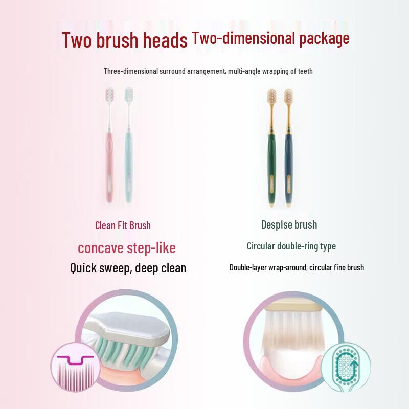 Colgate Wide Soft Silky Toothbrushes, 2-Pack